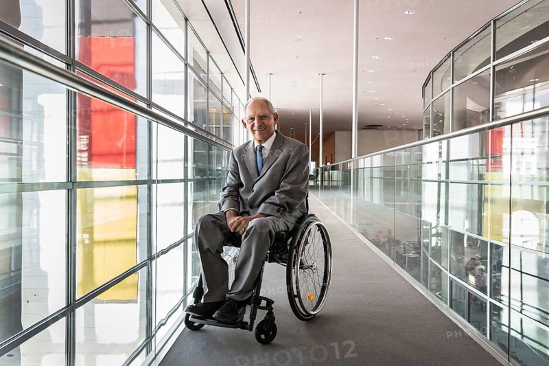 DEU Germany Germany Berlin The President of the Bundestag Wolfgang Schäuble, CDU, in the Reichstag building