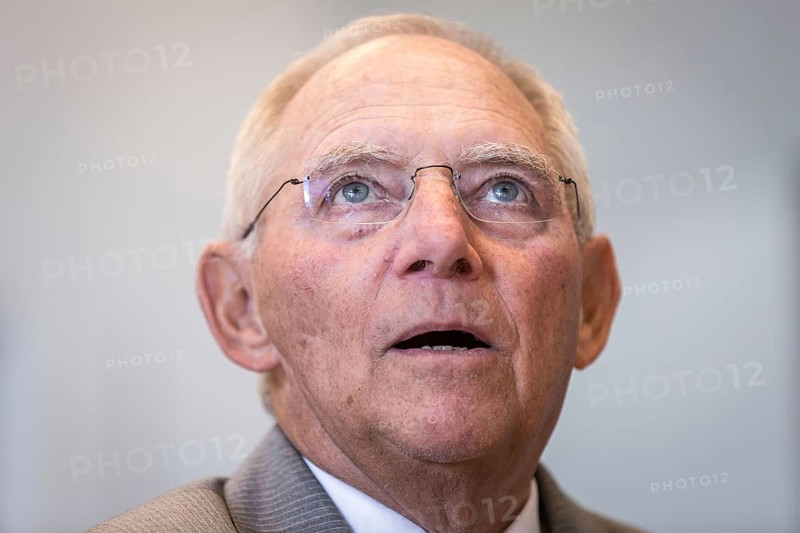 DEU Germany Germany Berlin The President of the Bundestag Wolfgang Schäuble, CDU, in the Reichstag building