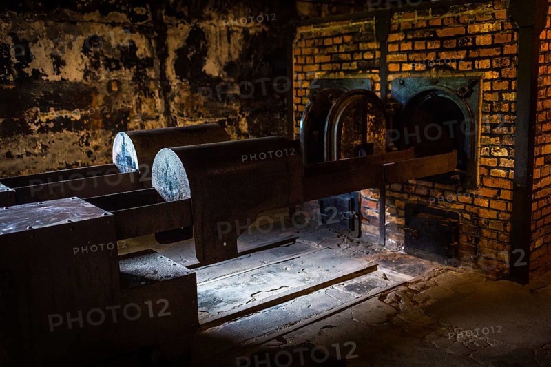 POL Poland Poland Auschwitz ovens in the memorial site of the former Auschwitz concentration camp