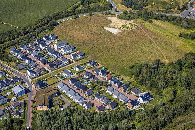 Aerial view, new development area Heinrich-Wätermann-Straße - Am Wevelshof - Homann-Weg, Op der Heide - Albertsmeierhof - Brinkmanns Weg, Hamm, Ruhr area, North Rhine-Westphalia, Germany, DE, Europe, birds-eyes, view, aerial photograph, aerial photography, aerial photography, overview, overview, bird's eye view, living, flat, houses, residential buildings, housing estate, settlement