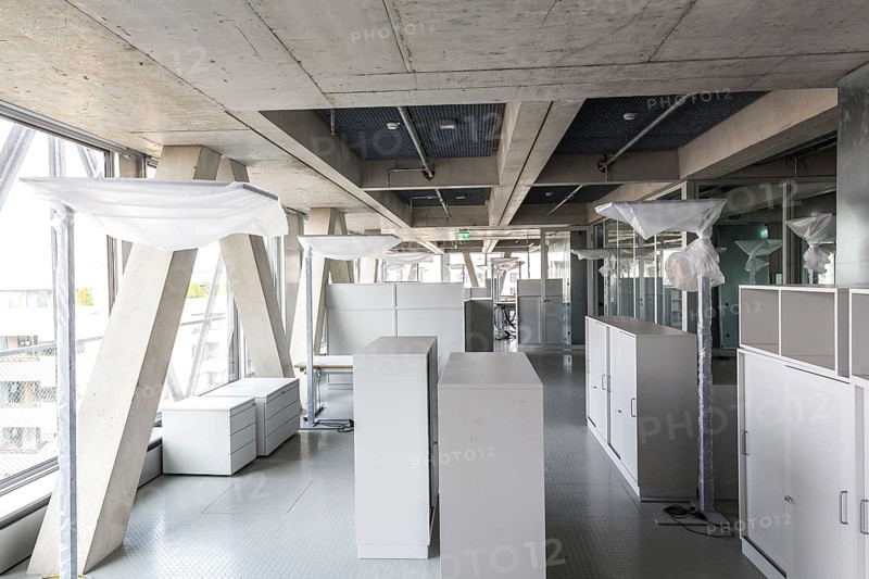 DEU Germany Germany Berlin Interior views of the new building of the daily newspaper die Taz in Friedrichstrasse