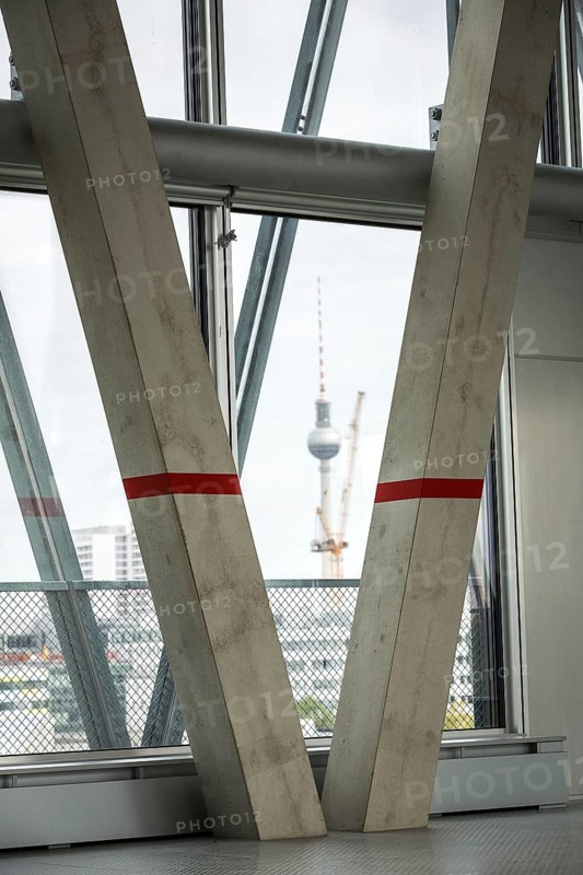 DEU Germany Germany Berlin Interior views of the new building of the daily newspaper die Taz in Friedrichstrasse