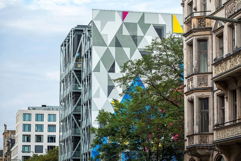 DEU Germany Germany Berlin View of the new building of the taz, die tageszeitung, in Friedrichsstrasse