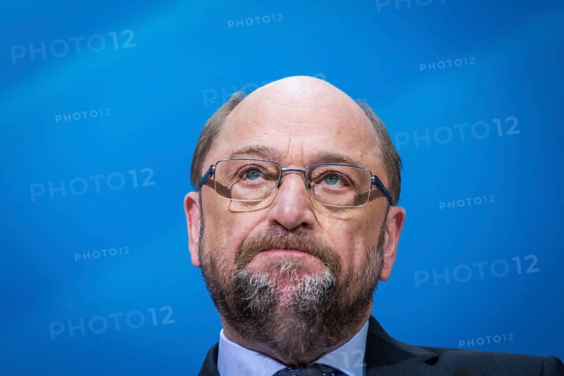 DEU Germany Germany Berlin SPD leader and candidate for chancellor Martin Schulz during a press conference on economic policy at the Willy Brandt House
