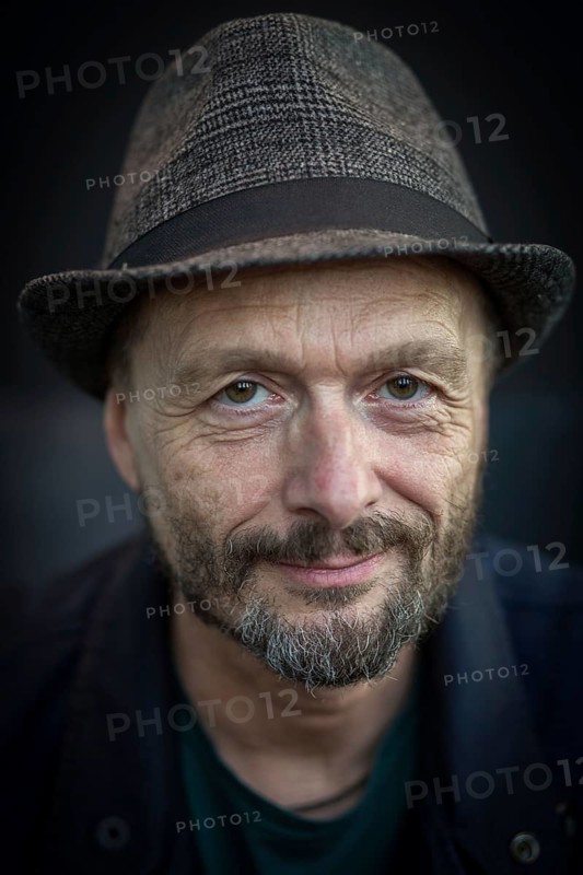 DEU Germany Germany Berlin The illustrator and author Ralf König during a portrait session