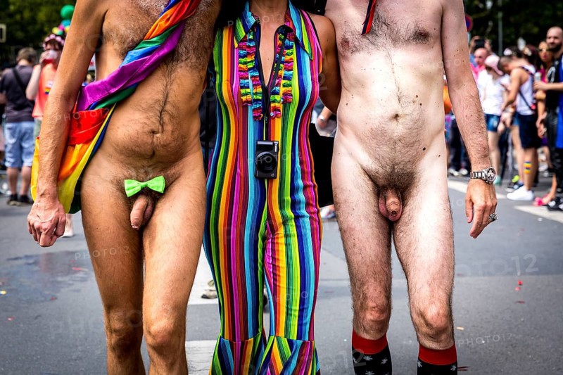 DEU Germany Germany Berlin Christopher Street Day is travelling through the city. Gays, lesbians, transsexuals, intersexuals and straight people celebrate sexual freedom and equality together