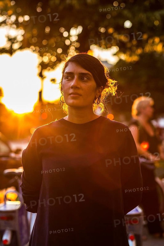 DEU Germany Germany Berlin Staging with Fatma Aydemir in Berlin's Neukölln district