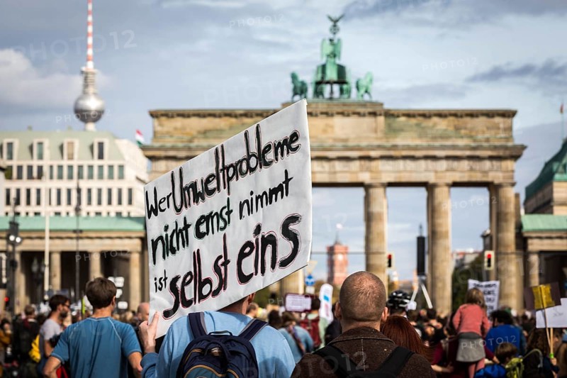 DEU Germany Germany Berlin Protests for climate protection