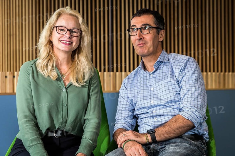 DEU Germany Germany Berlin Kirsten Kappert-Gonther and Cem Özdemir are running for the leadership of the Greens parliamentary group as dual leaders