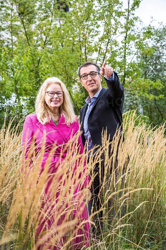 DEU Germany Germany Berlin Kirsten Kappert-Gonther and Cem Özdemir are running for the leadership of the Greens parliamentary group as dual leaders