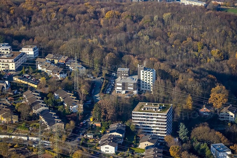 Aerial photo, Ambulanticum Herdecke, Herdecke, Ruhr area, North Rhine-Westphalia, Germany, DE, Europe, birds-eyes view, aerial photograph, aerial photography, aerial photography, overview, overview, bird's eye view