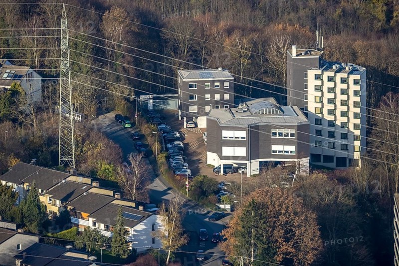 Aerial photo, Ambulanticum Herdecke, Herdecke, Ruhr area, North Rhine-Westphalia, Germany, DE, Europe, birds-eyes view, aerial photograph, aerial photography, aerial photography, overview, overview, bird's eye view