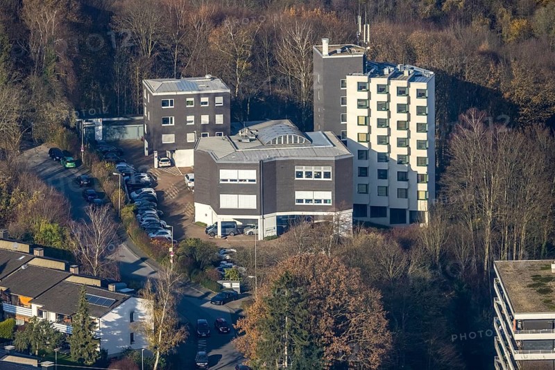 Aerial photo, Ambulanticum Herdecke, Herdecke, Ruhr area, North Rhine-Westphalia, Germany, DE, Europe, birds-eyes view, aerial photograph, aerial photography, aerial photography, overview, overview, bird's eye view