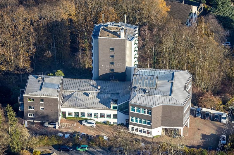 Aerial photo, Ambulanticum Herdecke, Herdecke, Ruhr area, North Rhine-Westphalia, Germany, DE, Europe, birds-eyes view, aerial photograph, aerial photography, aerial photography, overview, overview, bird's eye view