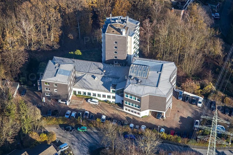 Aerial photo, Ambulanticum Herdecke, Herdecke, Ruhr area, North Rhine-Westphalia, Germany, DE, Europe, birds-eyes view, aerial photograph, aerial photography, aerial photography, overview, overview, bird's eye view
