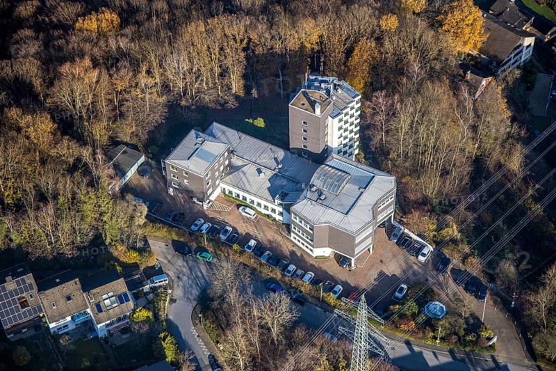 Aerial photo, Ambulanticum Herdecke, Herdecke, Ruhr area, North Rhine-Westphalia, Germany, DE, Europe, birds-eyes view, aerial photograph, aerial photography, aerial photography, overview, overview, bird's eye view