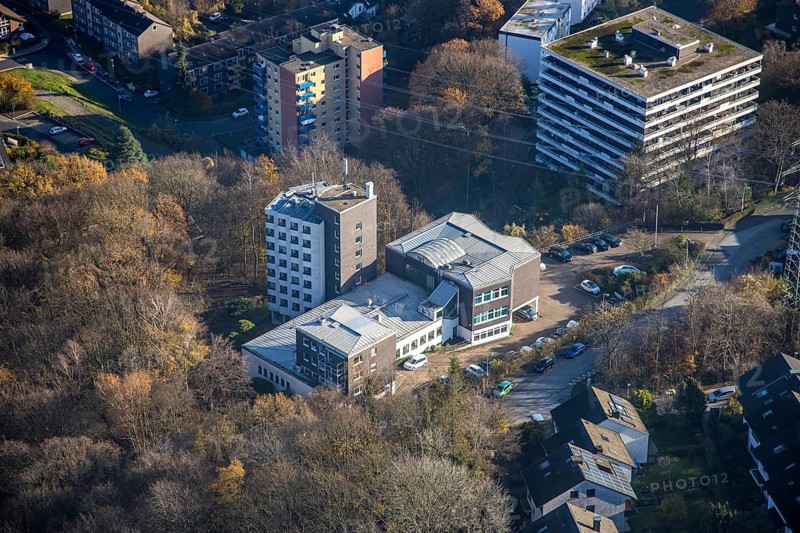Aerial photo, Ambulanticum Herdecke, Herdecke, Ruhr area, North Rhine-Westphalia, Germany, DE, Europe, birds-eyes view, aerial photograph, aerial photography, aerial photography, overview, overview, bird's eye view