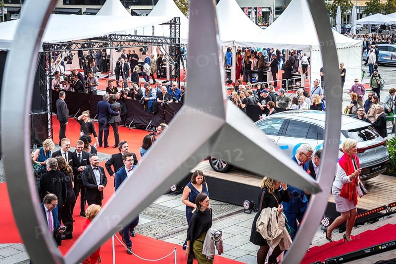 DEU Germany Germany Berlin The presentation of the Opus Klassik awards at the Berlin concert hall.Mercedes Benz star from one of the main sponsors of the evening