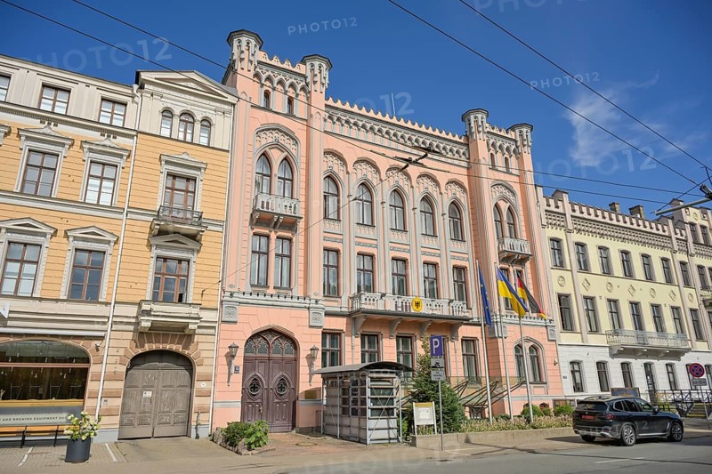 German Embassy, Raina Bulvaris, Old Town, Riga, Latvia