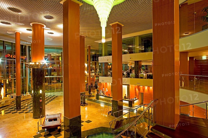 Hotel lobby, hotel lobby, reception, Diamante Beach El Hotel AR Diamate Beach Hotel in Calpe, Valencia, Costa Blanca, Spain