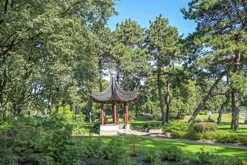 Chinese Pavilion, Kronvalda Park, Riga, Latvia