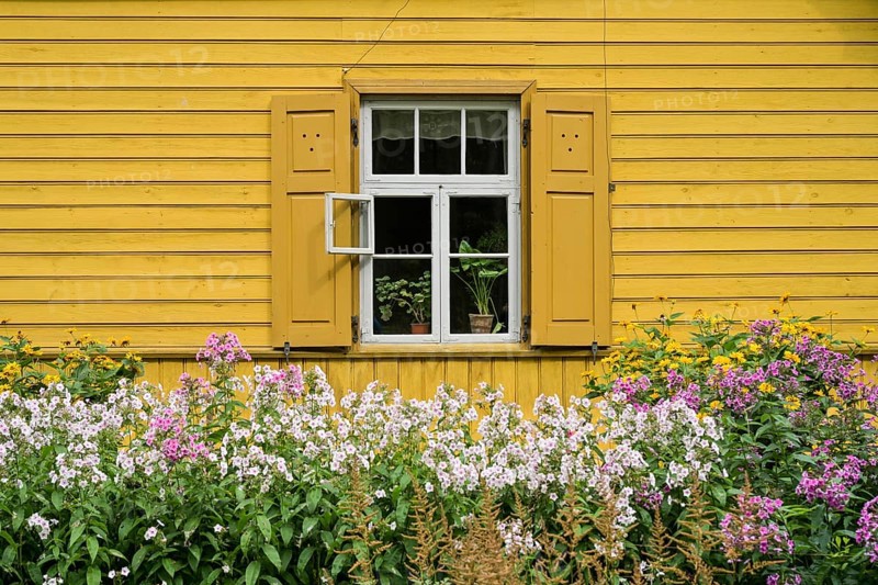 Kazaki House, wooden house, farmhouse, Latvian Ethnographic Open-air Museum, Brivdabas iela, Riga, Latvia