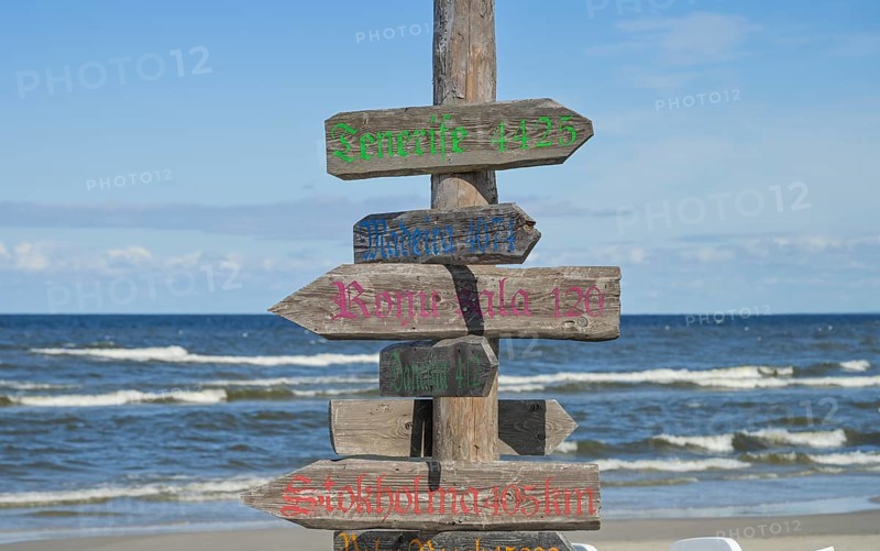 Guide to distant places, Baltic Sea, beach, waves, Jurmala, Latvia
