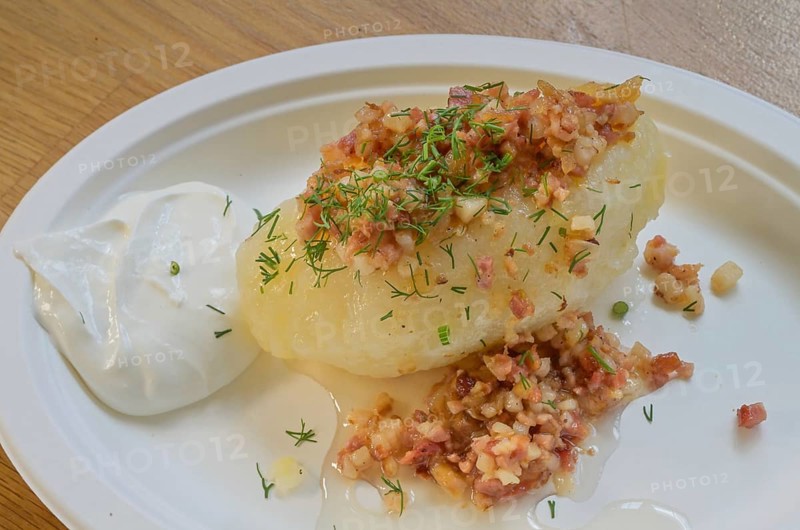 Cepelina filled potato dumpling, national dish, Latvia