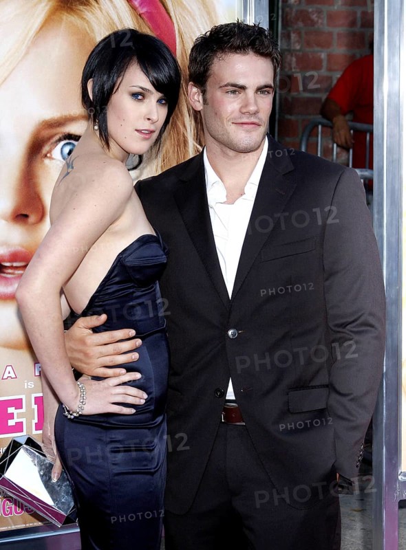 Rumer Willis and Micah Alberti at the Los Angeles premiere of 'House Bunny' held at the Mann Village Theatre in Westwood, USA on August 20, 2008, Los Angeles, CA, USA, Los Angeles, California, USA