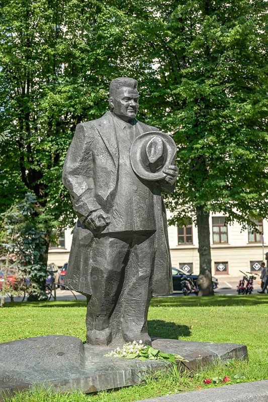Karlis Ulmanis Memorial, City Park, Riga, Latvia