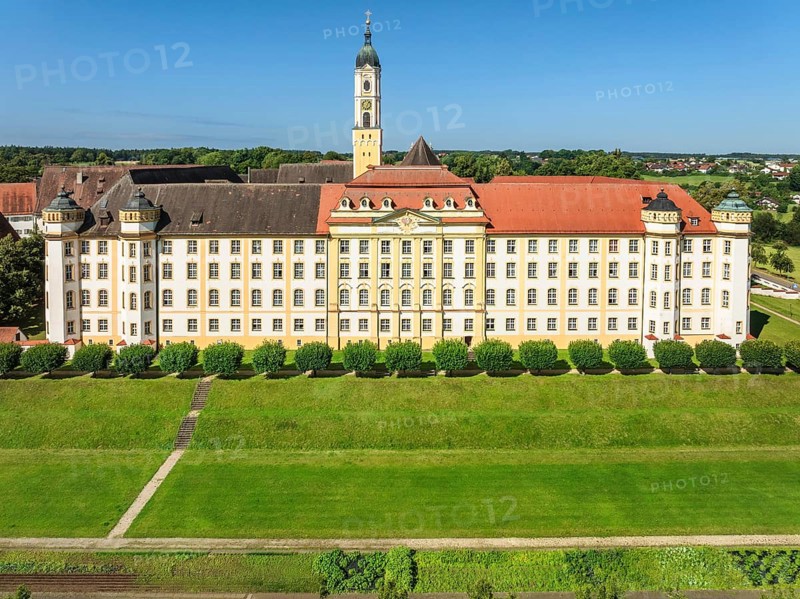 Ochsenhausen Abbey, Ochsenhausen, Upper Swabia, Baden-Württemberg, Germany