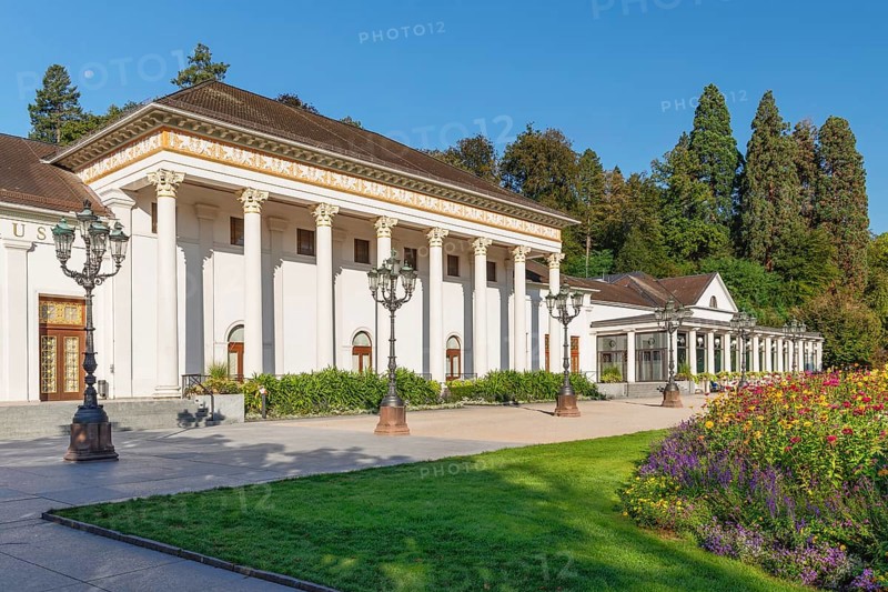 Spa hotel, Baden-Baden, Black Forest, Baden-Württemberg, Germany