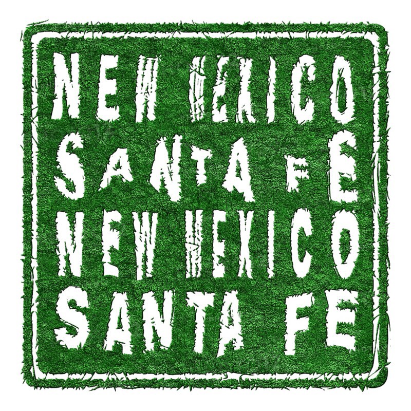 New Mexico Santa Fe Sustainable Tourism Concept