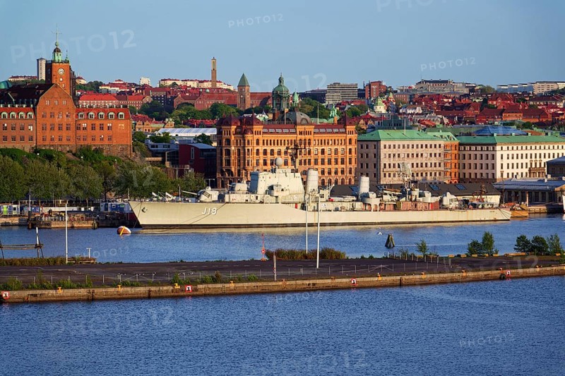 Floating maritime museum Maritiman on the Gota river on May 13, 2025 in Gothenburg, Sweden