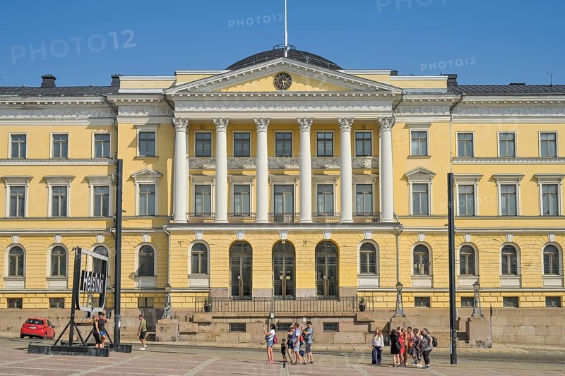 Senate Building, Senaatintori Senate Square, Old Town, Helsinki, Finland