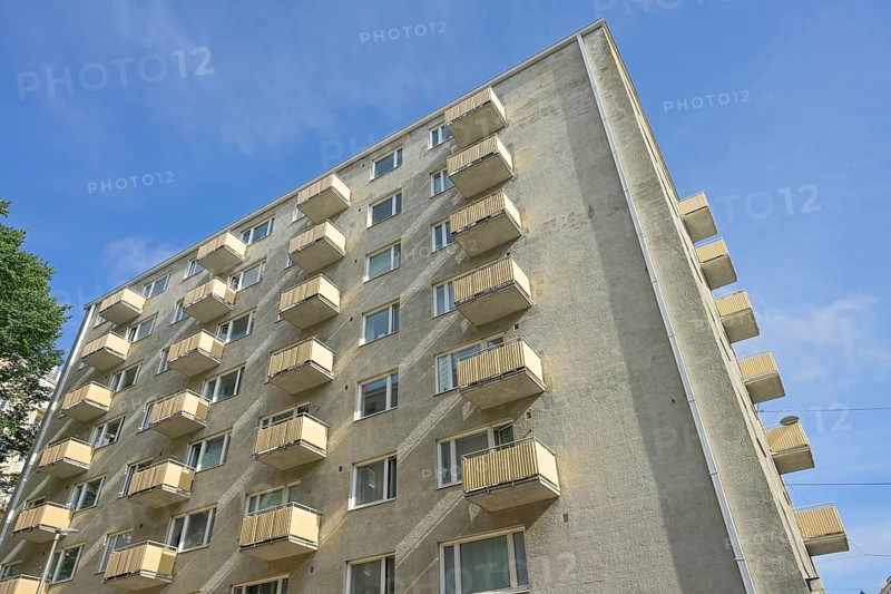 Cheap residential building, Hämeentie, Kallio, Helsinki, Finland