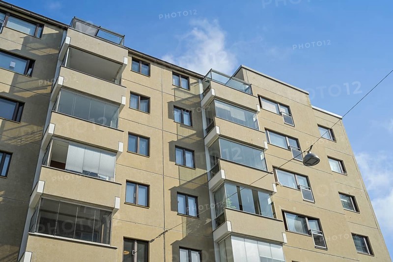 Cheap residential building, Torkkelinkatu, Kallio, Helsinki, Finland