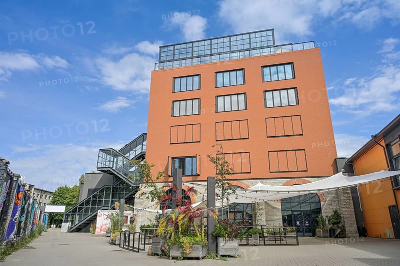 Modern office building, Telliskivi Creative Campus, Kalamaja, Tallinn, Estonia