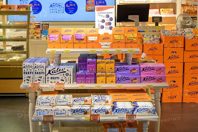 Kalev chocolate, Baltic Station market, Balti Jaama Turg, Kalamaja, Tallinn, Estonia