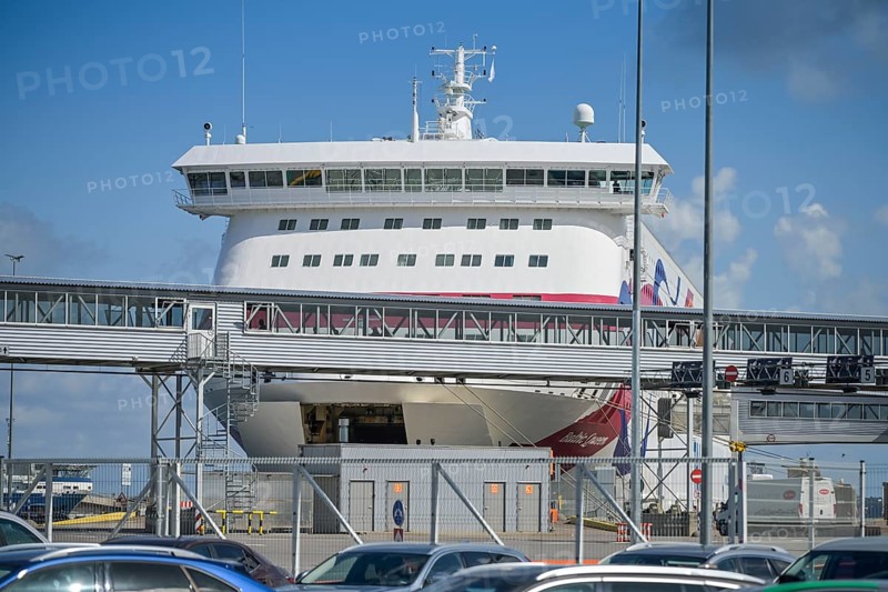 Baltic Queen, Tallink ferry in port, ferry port, Tallinn, Estonia