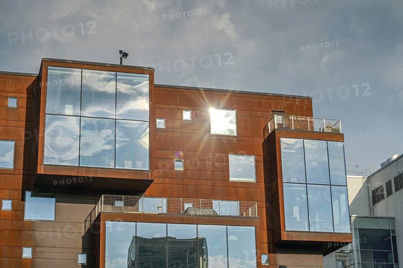 Modern office building, Maakri-Kvartal business district, Tallinn, Estonia