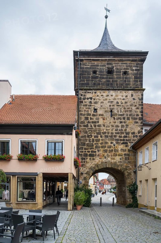 Unteres Tor, Bamberger Tor, Deutsche Korbstadt, Lichtenfels, Upper Franconia, Franconia, Bavaria, Germany
