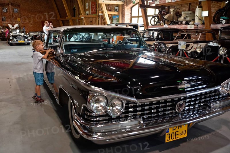 TOPACZ, POLAND - JUNE 25, 2017: Old card in the Automobile Museum in Topacz near Wroclaw