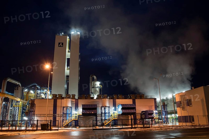 GLOGOW, POLAND - JANUARY 20, 2017: Glogow copper smelter, which launched the largest suspension furnace in the world