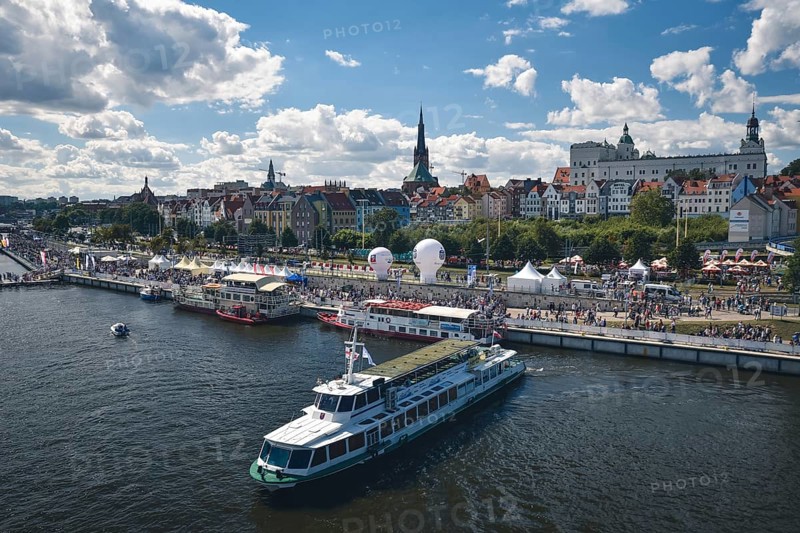 SZCZECIN, POLAND - AUGUST 5, 2017: The Final of The Tall Ships Races 2017 in the marine
