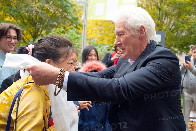 Richard Gere (International Chairman of the International Campaign for Tibet), arriving for the Snow Lion Human Rights Prize, Umweltforum Berlin, Berlin, 25.10.2025