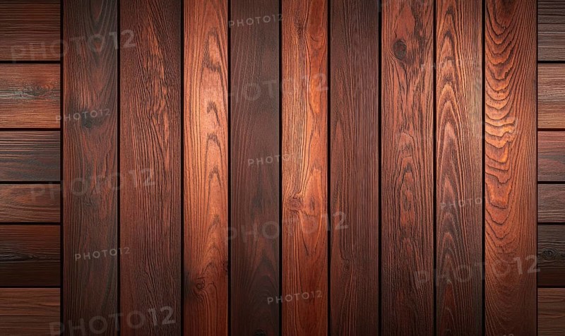 A wooden background with brown wood grain. The wood grain is very prominent and the background is almost entirely made up of wood AI generated
