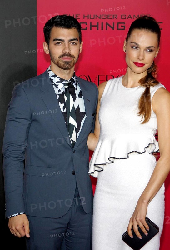 Joe Jonas at the Los Angeles premiere of 'The Hunger Games: Catching Fire' held at the Nokia Theatre L.A. Live in Los Angeles, USA on November 18, 2013, Los Angeles, CA, USA, Los Angeles, California, USA