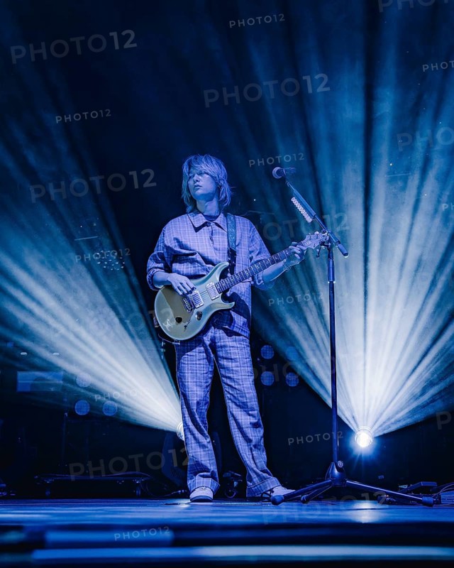 Guitarist Toru Yamashita from One Ok Rock live on Detox European Tour 2025 in Berlin's Max-Schmeling-Halle on 24.10.2025