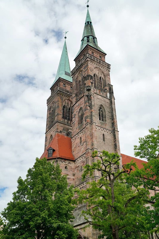 St. Lorenz Church, Nuremberg, Middle Franconia, Franconia, Bavaria, Germany